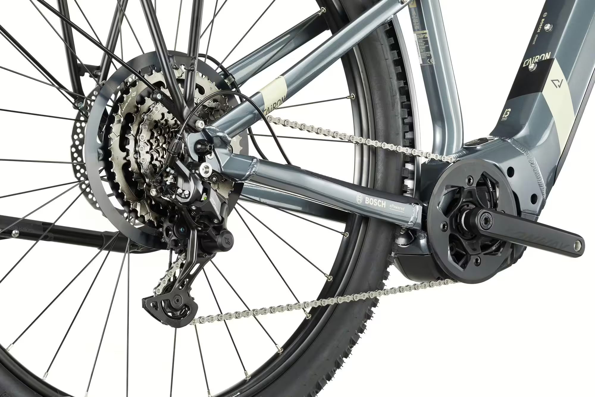 Conway Cairon S 2.0 Diamond 625Wh | E-MTB Hardtail 29" | Bosch CX | Shimano CUES | Grey