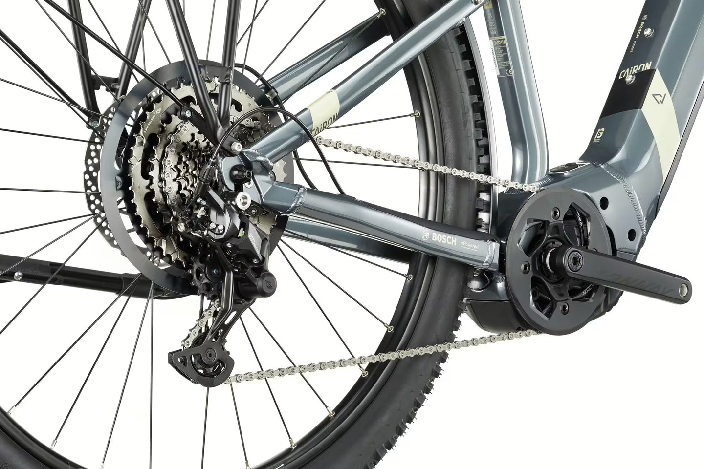 Conway Cairon S 2.0 Diamond 625Wh | E-MTB Hardtail 29" | Bosch CX | Shimano CUES | Grey