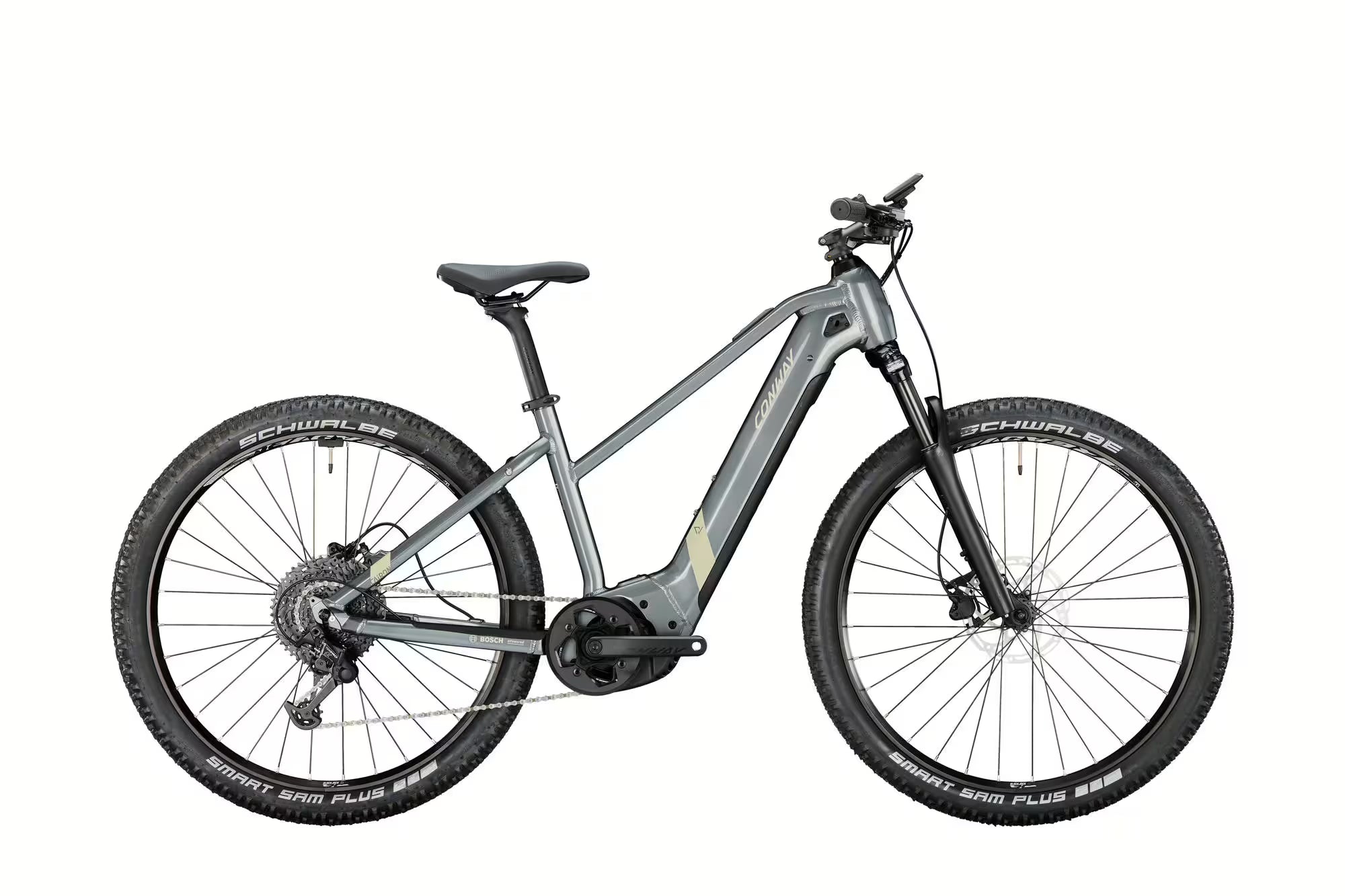 Conway Cairon S 2.0 Trapez 625Wh | E-MTB Hardtail 29" | Bosch CX | Grey | Size L