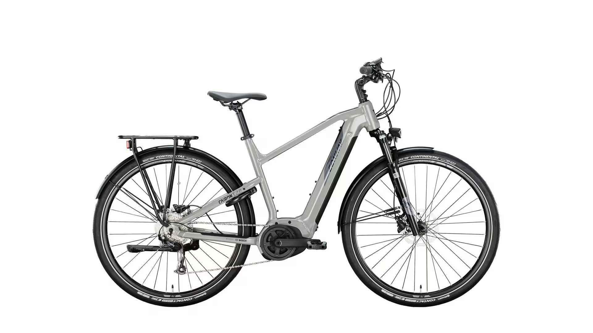 Conway Cairon T 2.0 Diamond 625 Wh | E-Bike Trekking Men's | Bosch Performance Gen.3 | Grey