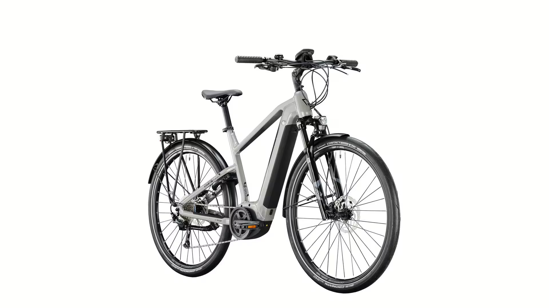 Conway Cairon T 2.0 Diamond 625 Wh | E-Bike Trekking Men's | Bosch Performance Gen.3 | Grey