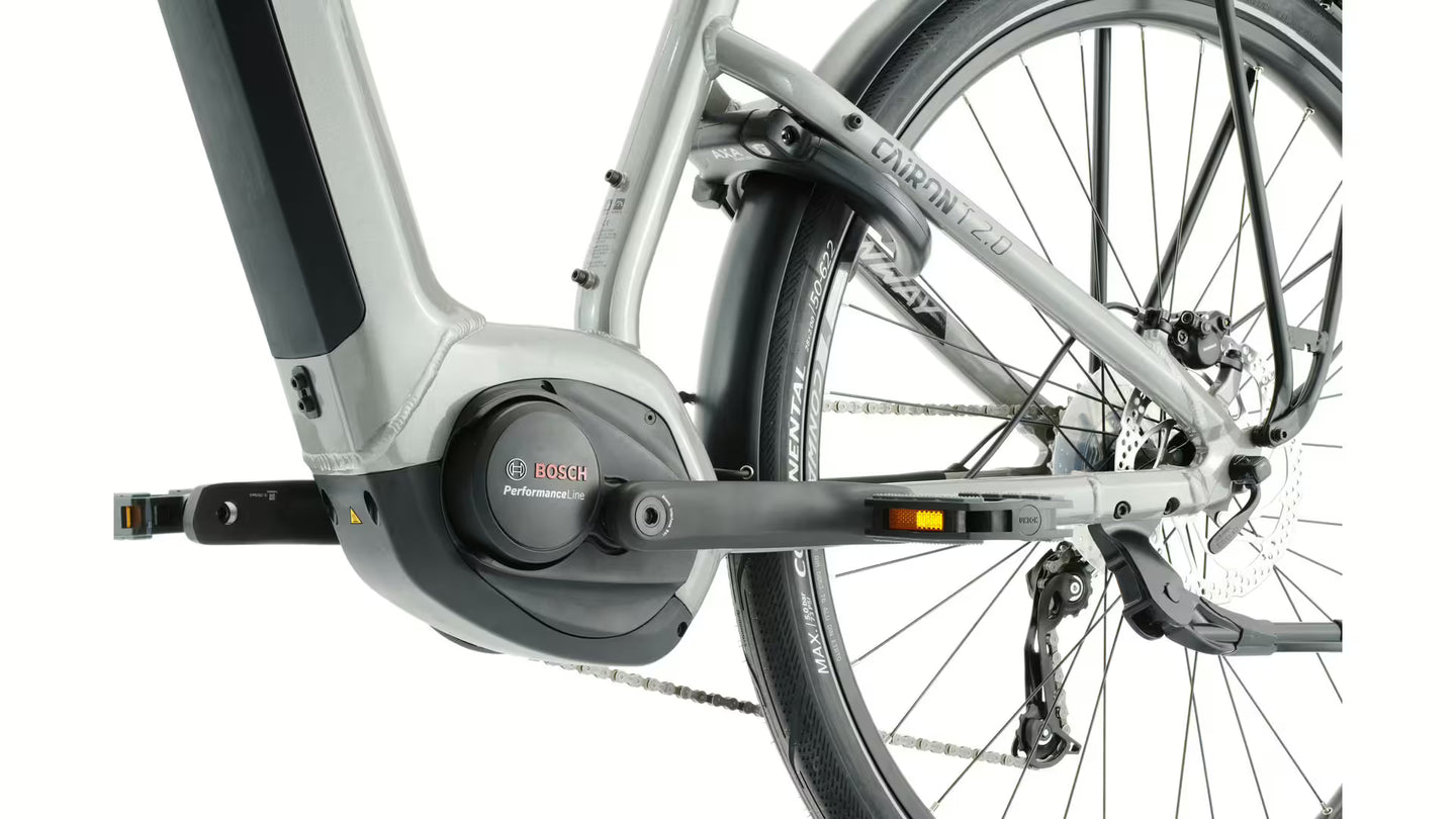 Conway Cairon T 2.0 Diamond 625 Wh | E-Bike Trekking Men's | Bosch Performance Gen.3 | Grey