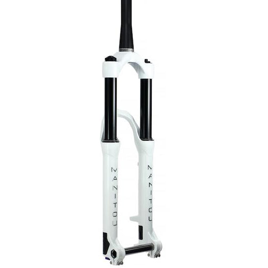 Manitou Circus Expert 100 mm Suspension Fork 26" | 20 mm TA | Tapered | Dirt Jump white