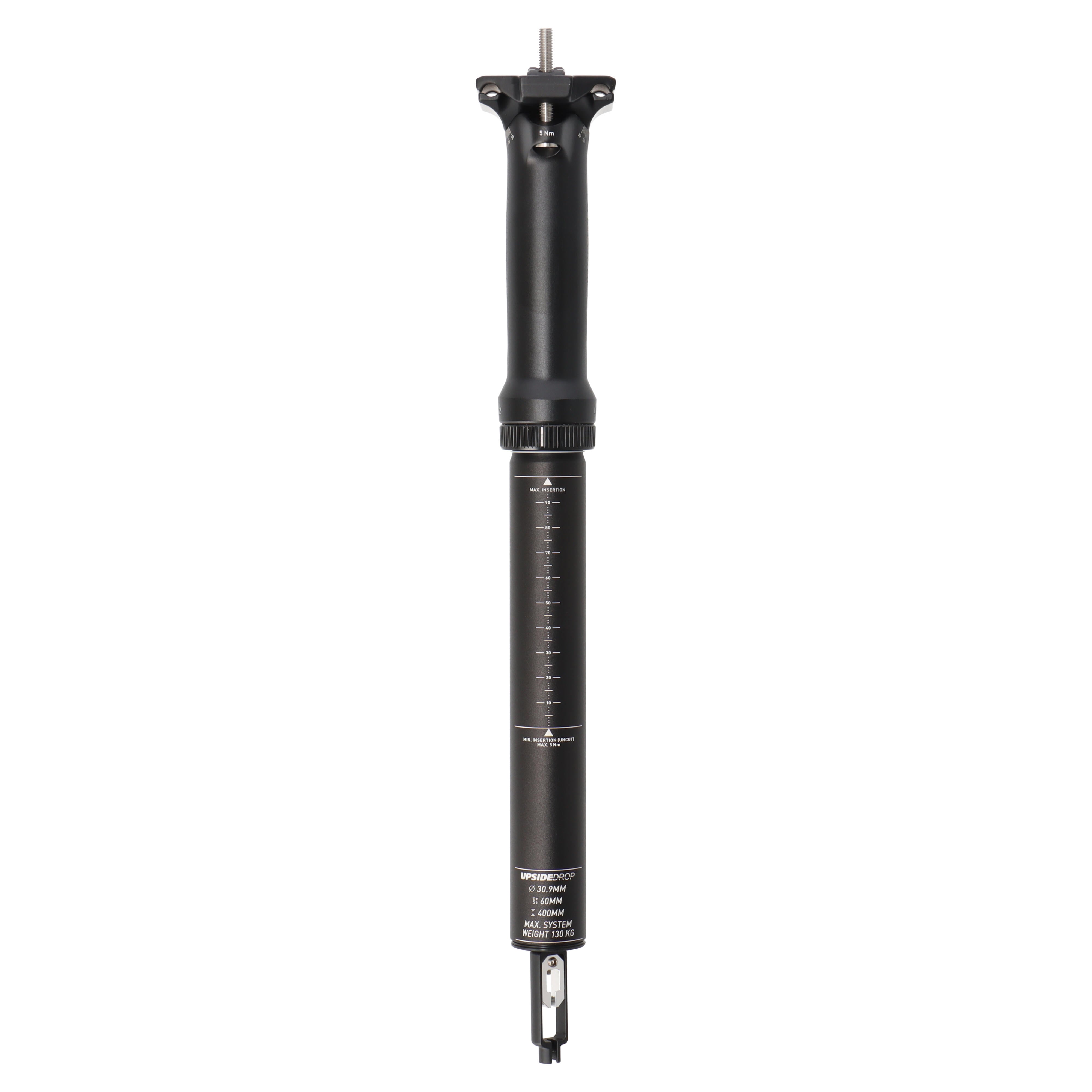 DT Swiss D 232 Teleskopsattelstütze | 30,9 mm Ø | 60 mm Hub | 400 mm | inkl. Remote