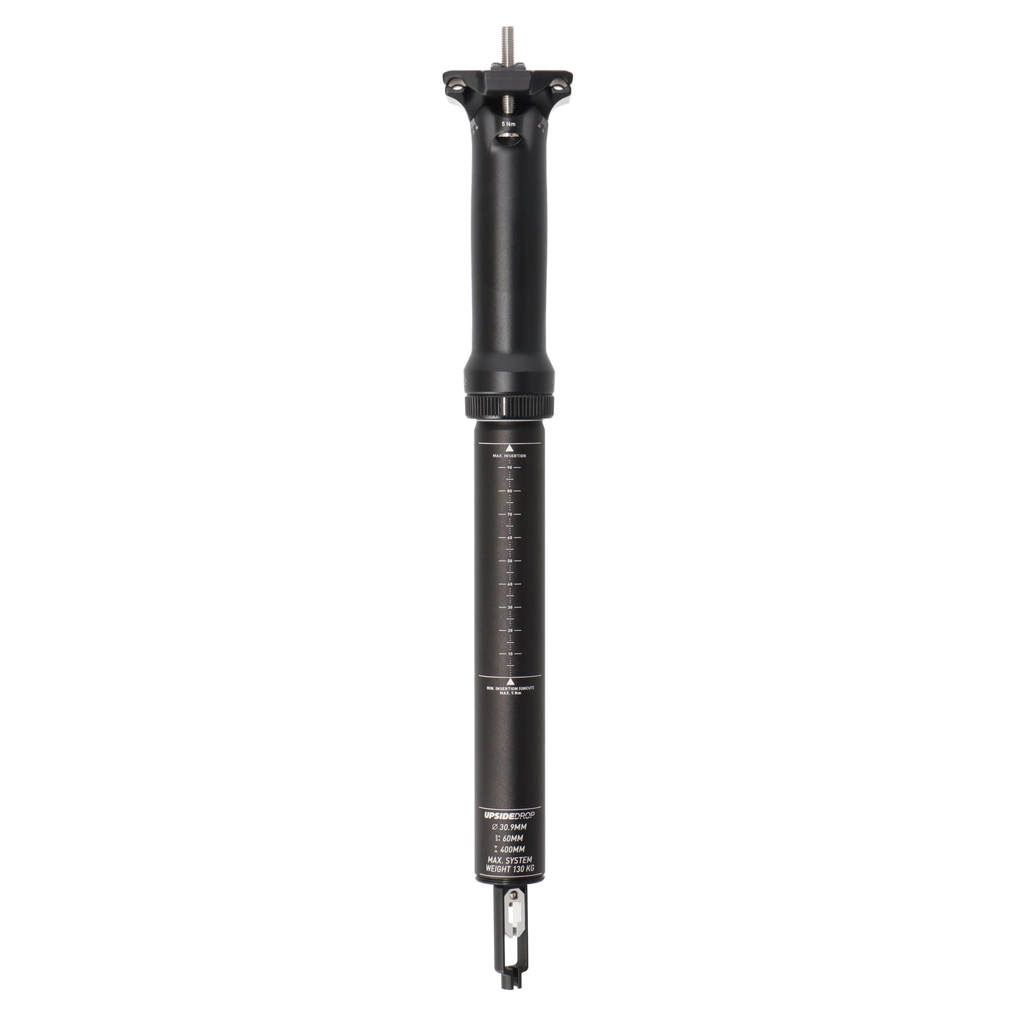 DT Swiss D 232 Teleskopsattelstütze | 30,9 mm Ø | 60 mm Hub | 400 mm | inkl. Remote