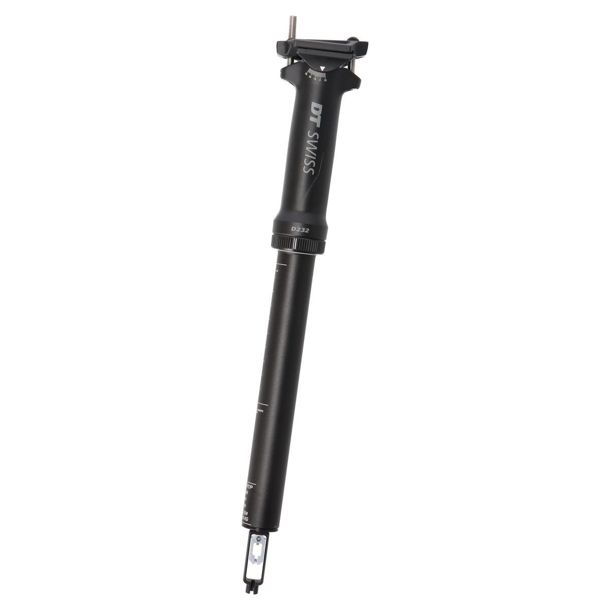 DT Swiss D 232 Teleskopsattelstütze | 30,9 mm Ø | 60 mm Hub | 400 mm | inkl. Remote