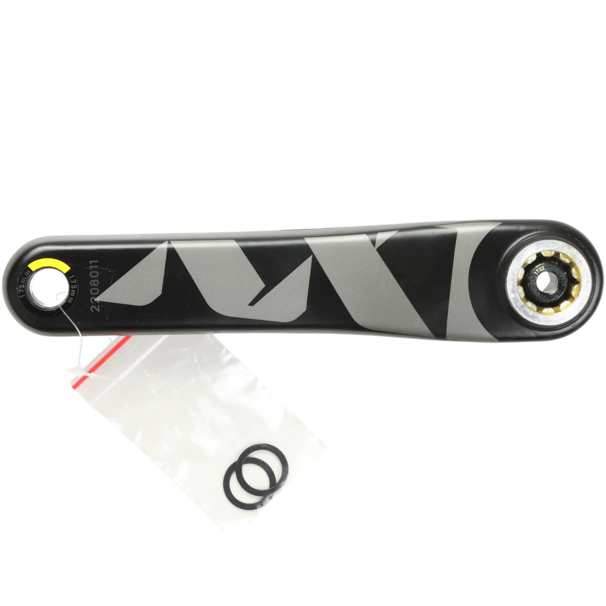 SRAM XX1 Eagle Crank Arm Left GXP 175 mm Carbon Black Gold