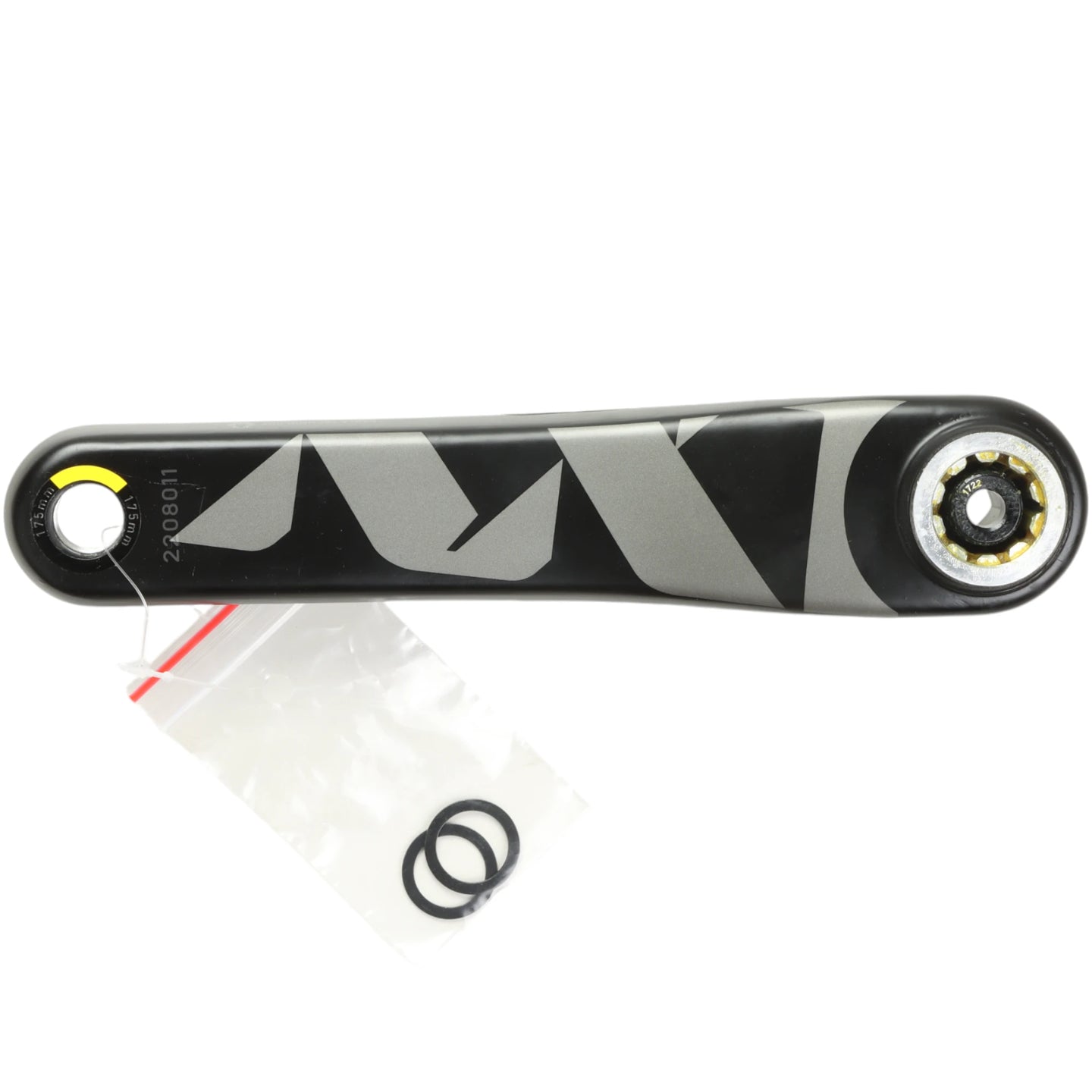 SRAM XX1 Eagle Crank Arm Left GXP 175 mm Carbon Black Gold