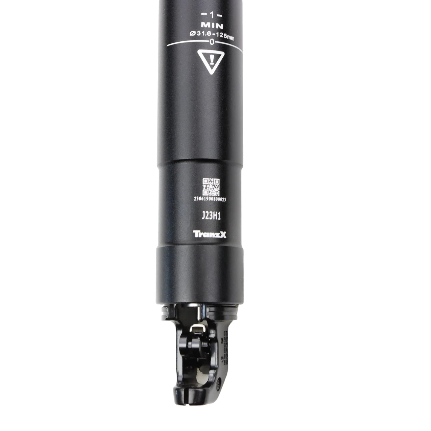 TRANZX Vario Seatpost 31.6 mm Travel 125 mm incl. Remote