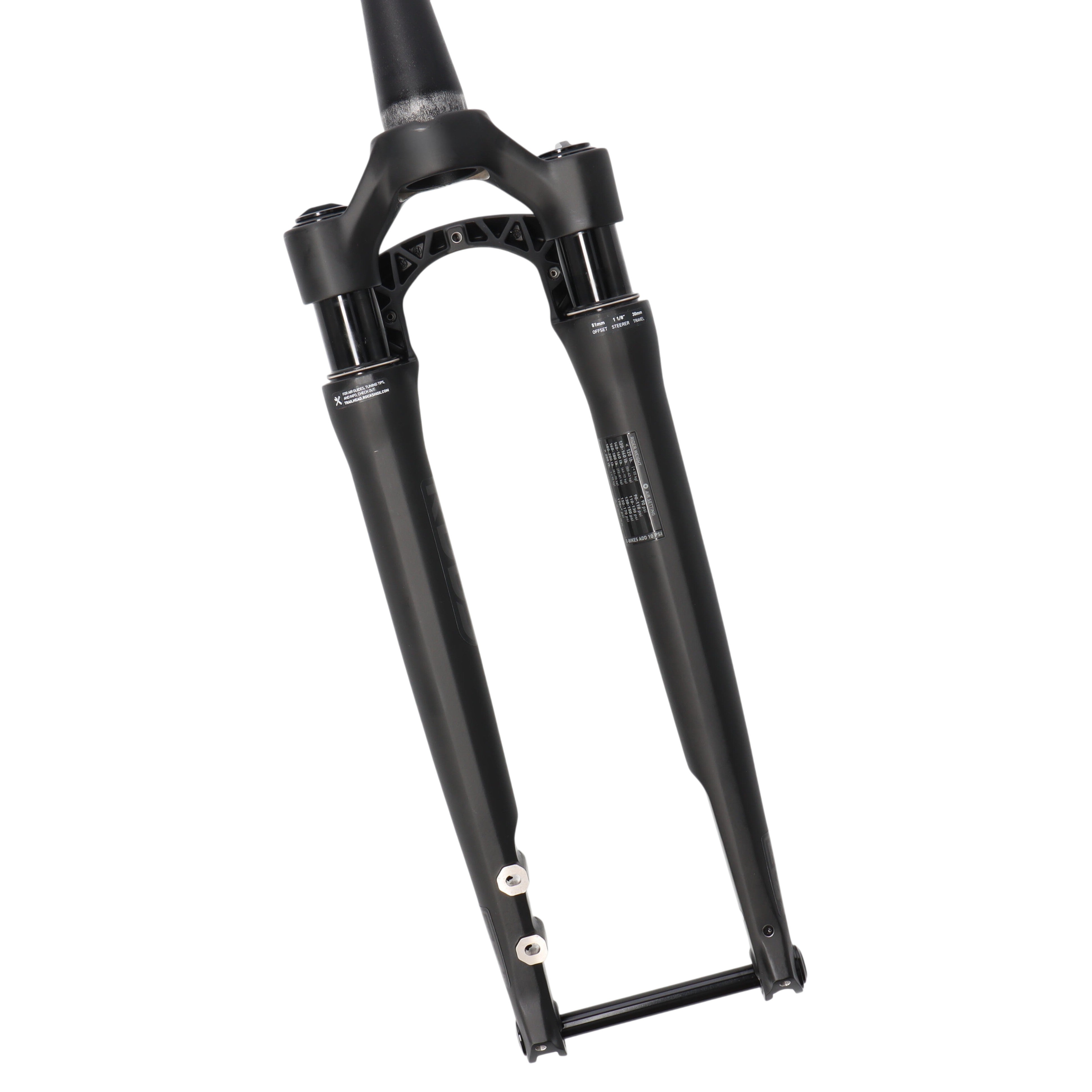RockShox Rudy XPLR Federgabel 700C | 30 mm Federweg | 12x100 mm | 1.5" Tapered | Solo Air | Flat Mount