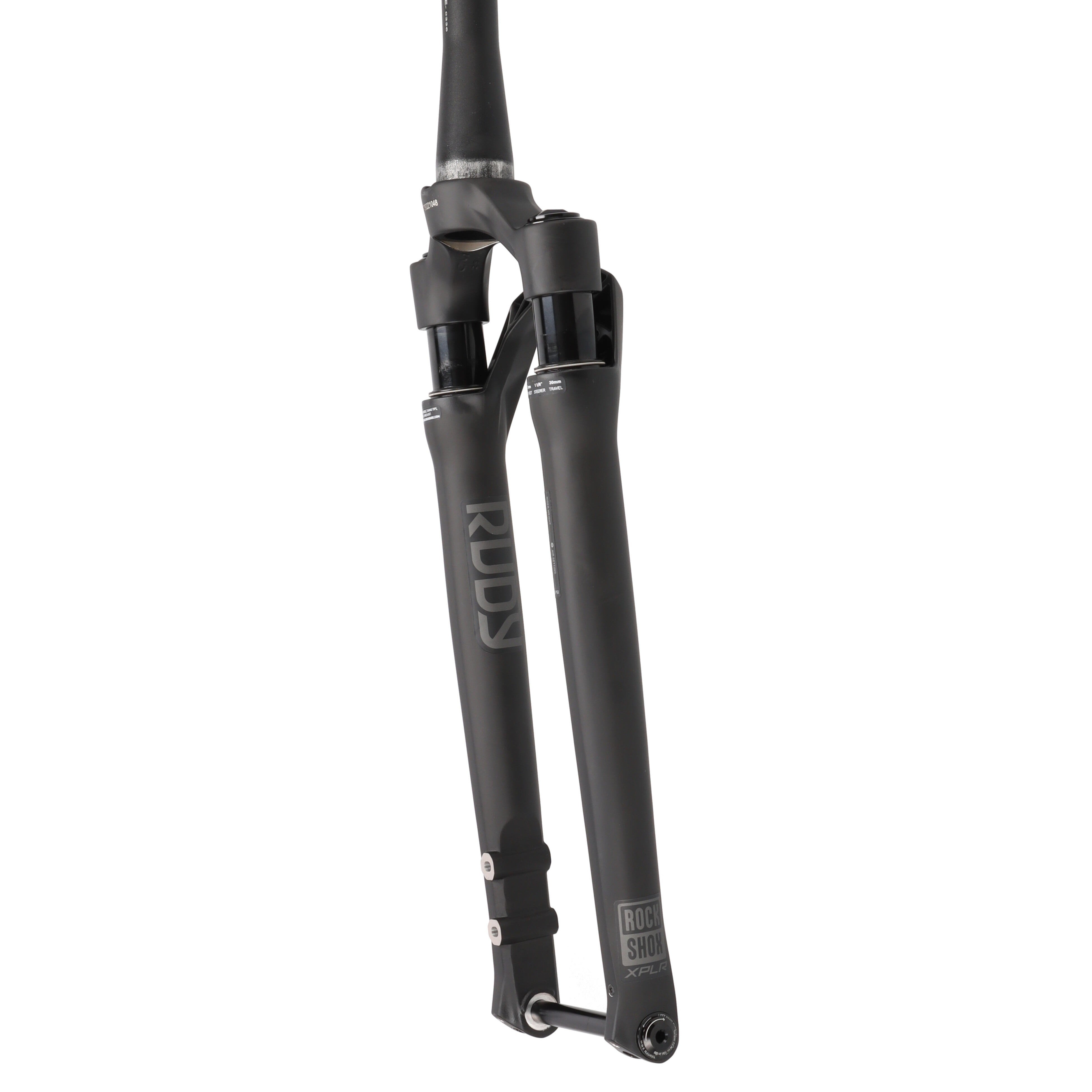RockShox Rudy XPLR Federgabel 700C | 30 mm Federweg | 12x100 mm | 1.5" Tapered | Solo Air | Flat Mount