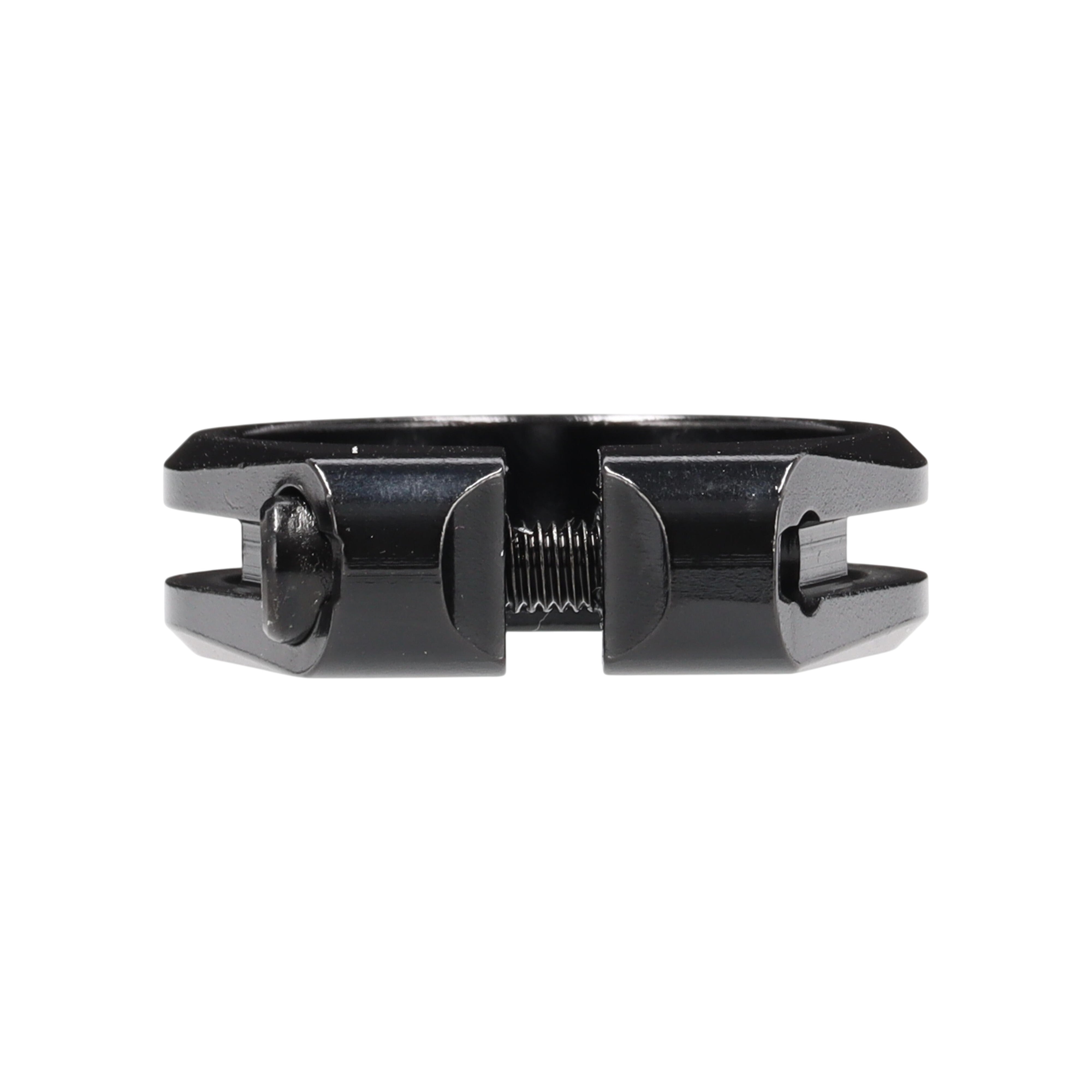 Sattelklemme 34,9 mm | 12 mm Bauhöhe | Schraubklemmung | schwarz