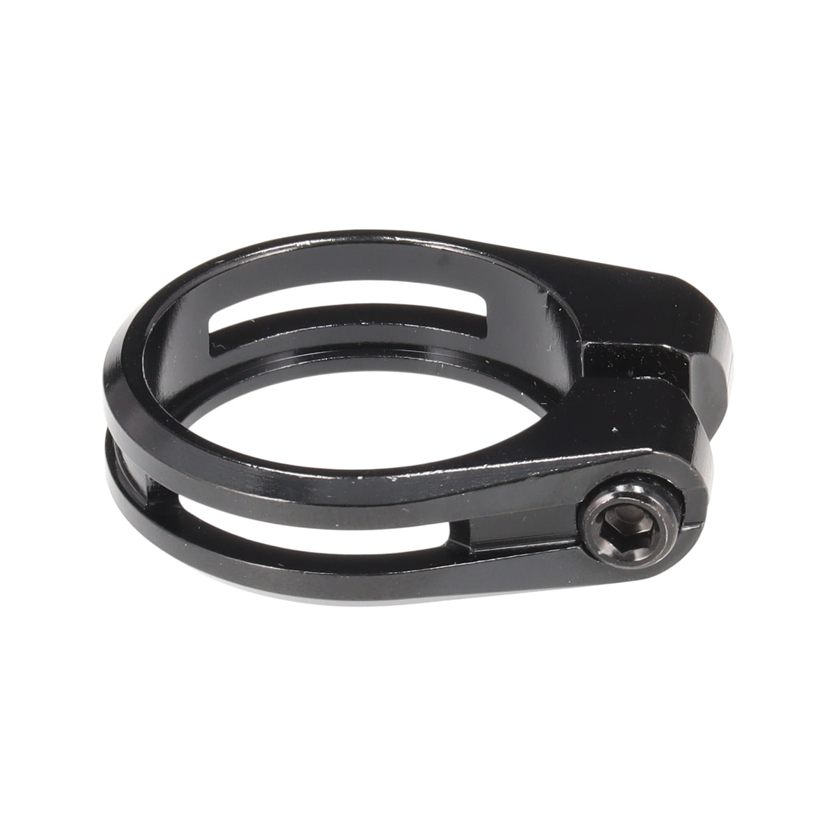 Sattelklemme 34,9 mm | 12 mm Bauhöhe | Schraubklemmung | schwarz