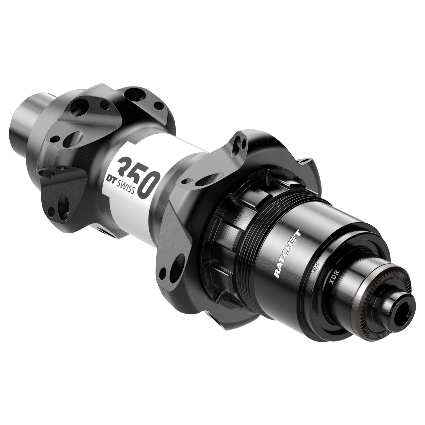 DT Swiss 350 Straightpull Hinterradnabe | 24 Loch | 5x130 mm Schnellspanner | Non Disc | SRAM XDR Road