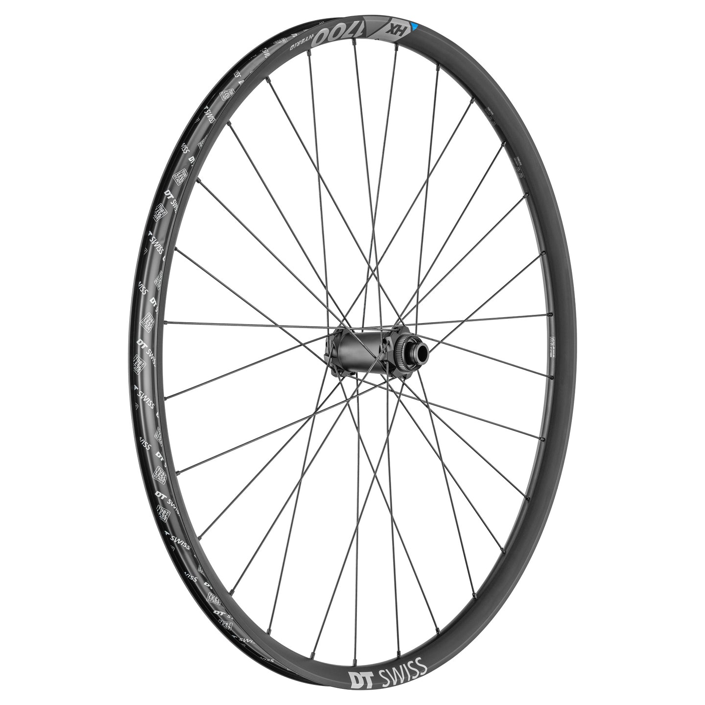 DT Swiss HX 1700 SPLINE Front Wheel 27.5" | 30 mm Jaw Width | 15x110 mm Boost Thru Axle | Centerlock
