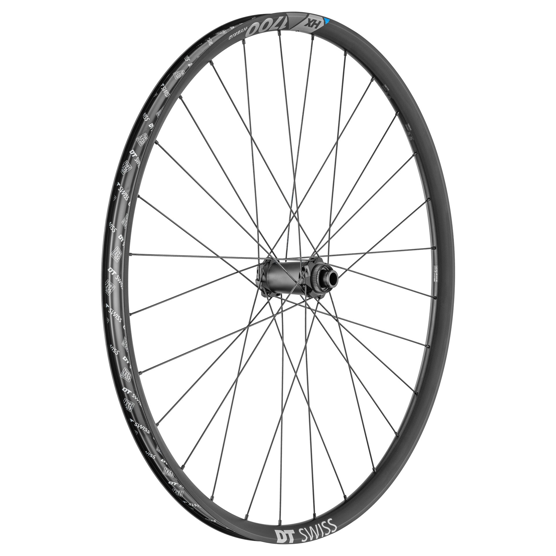 DT Swiss HX 1700 SPLINE Front Wheel 27.5" | 30 mm Jaw Width | 15x110 mm Boost Thru Axle | Centerlock