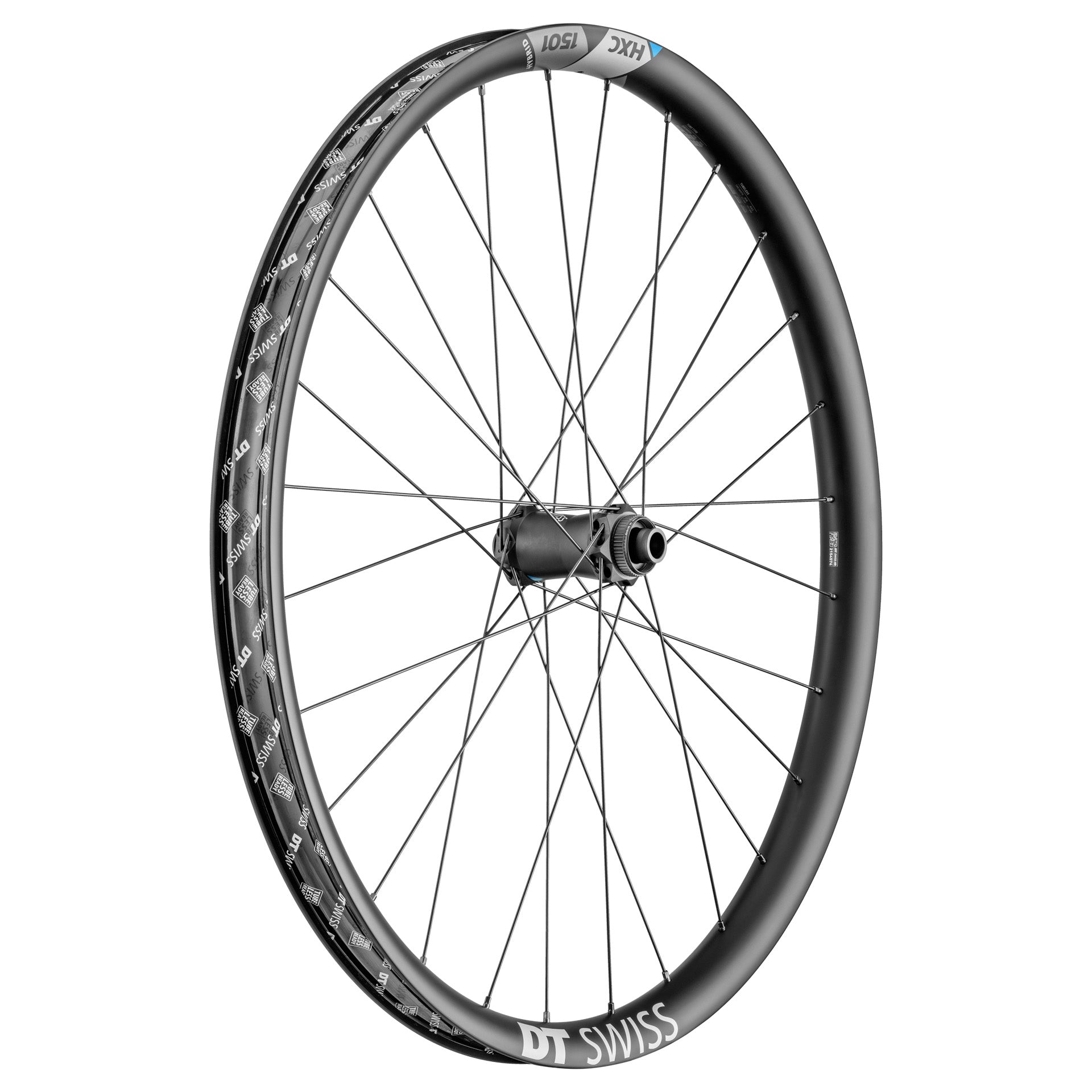 DT Swiss HXC 1501 SPLINE ONE 27.5" Front Wheel | Carbon | 30 mm Inner Width | Centerlock | Boost 15x110 mm