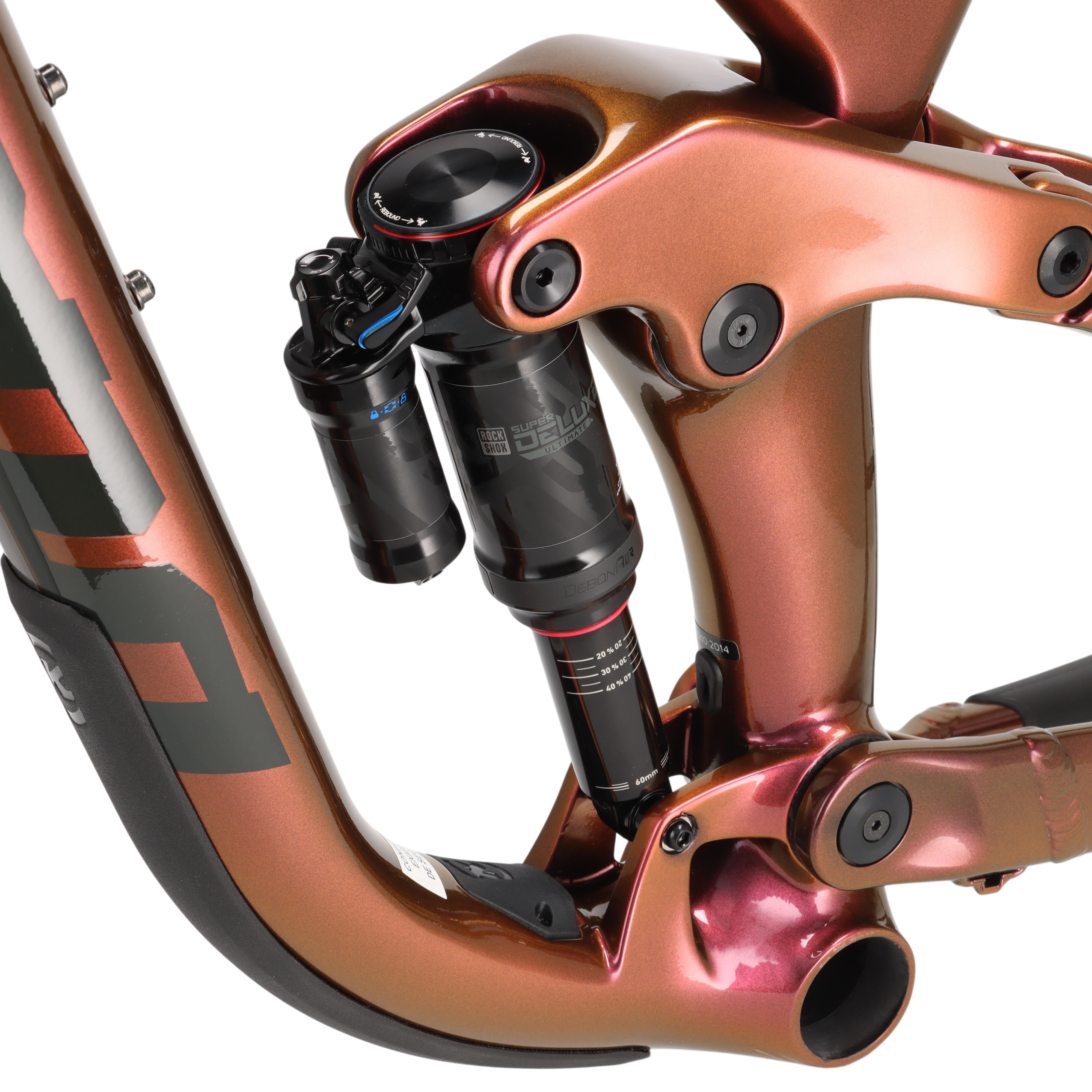 Kona Process 153 CR/DL 27.5" Rust | Carbon Enduro Frameset | RockShox Super Deluxe Ultimate | Size XL