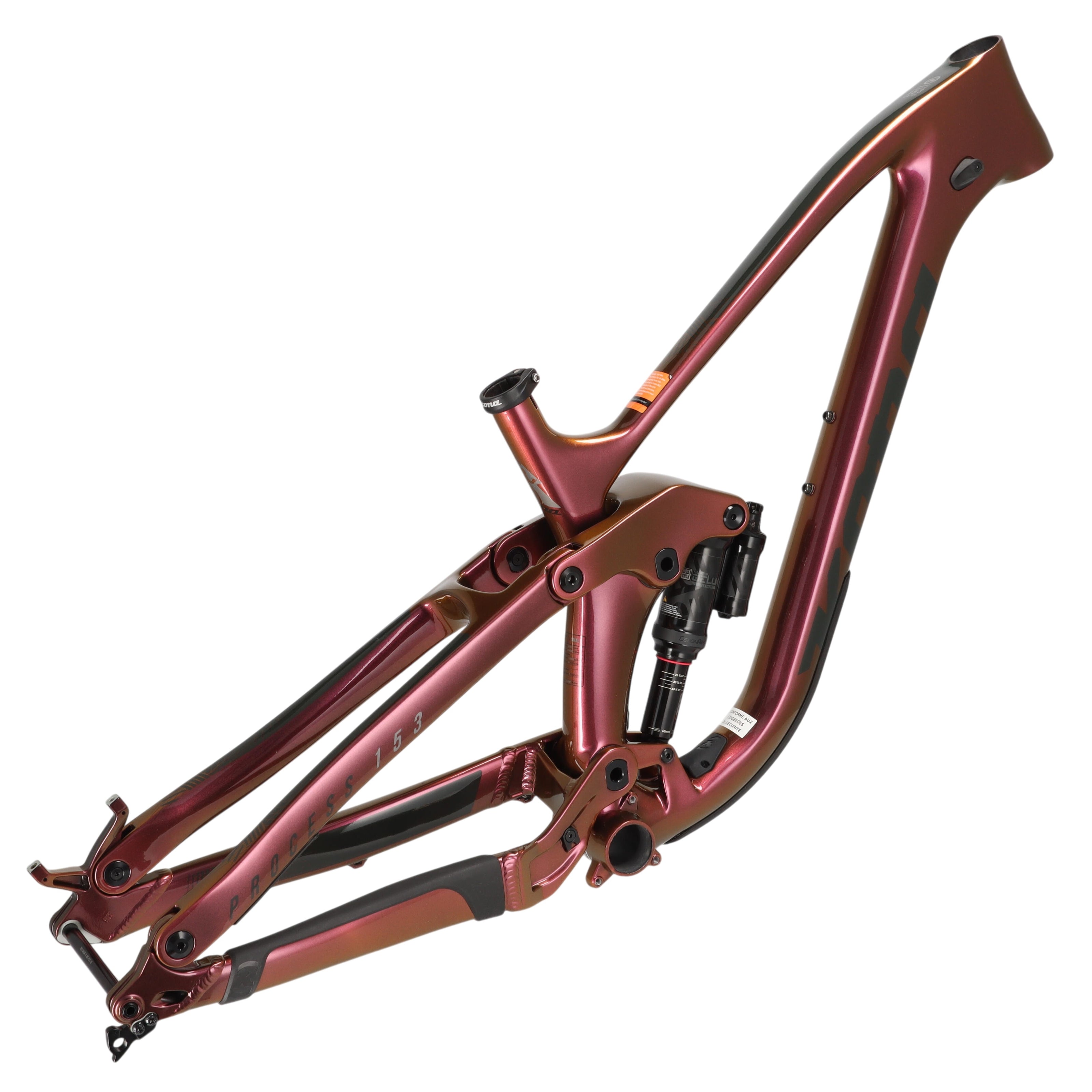Kona Process 153 CR/DL 27.5" Rust | Carbon Enduro Frameset | RockShox Super Deluxe Ultimate | Size XL