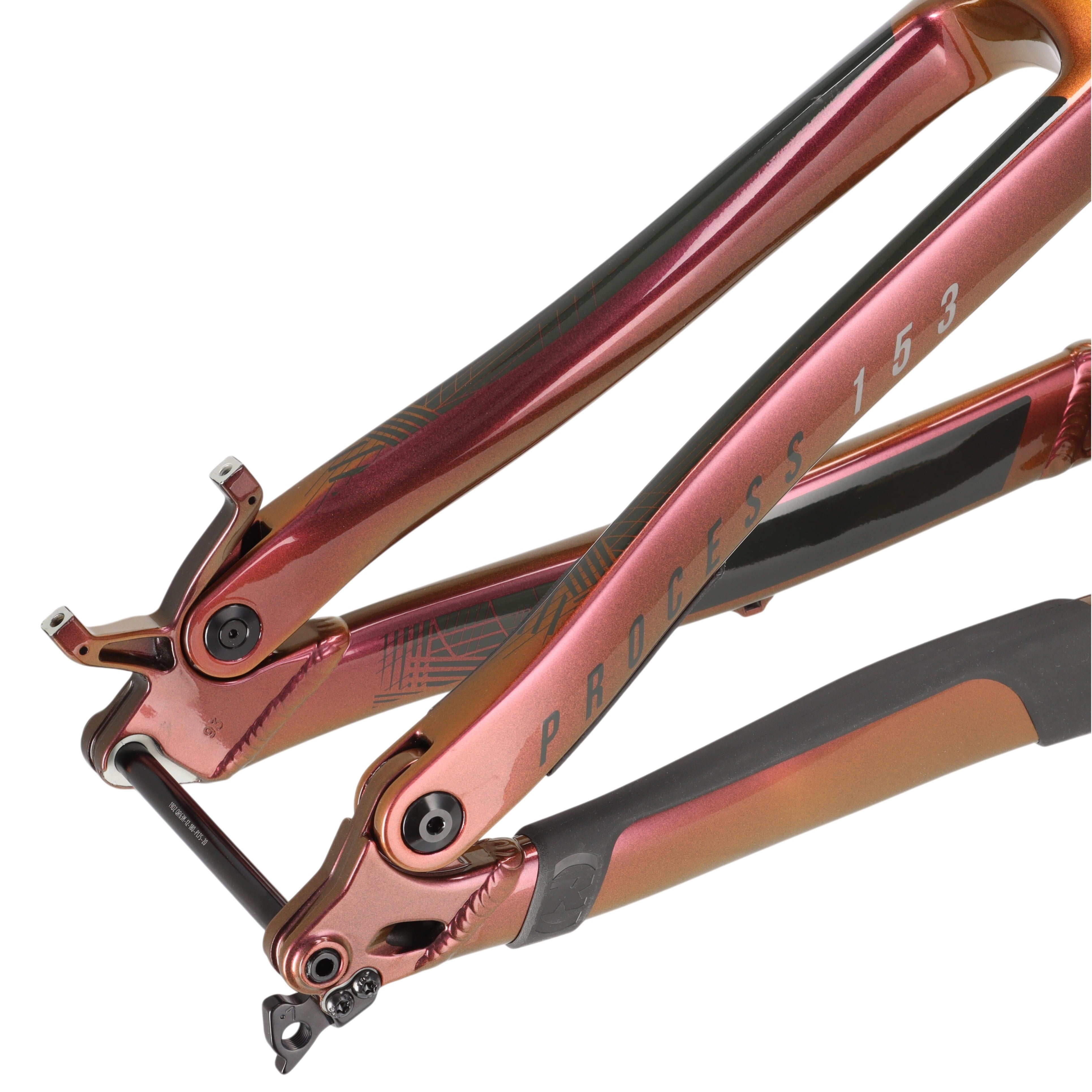 Kona Process 153 CR/DL 27.5" Rust | Carbon Enduro Frameset | RockShox Super Deluxe Ultimate | Size XL