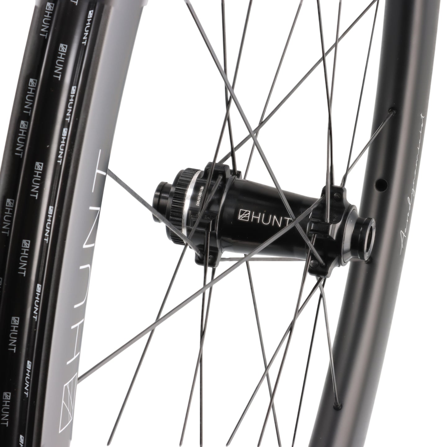 HUNT 44 Aerodynamicist | Laufradsatz 28" Carbon | Rennrad | Centerlock | 12x100 / 12x142 mm | Shimano HG
