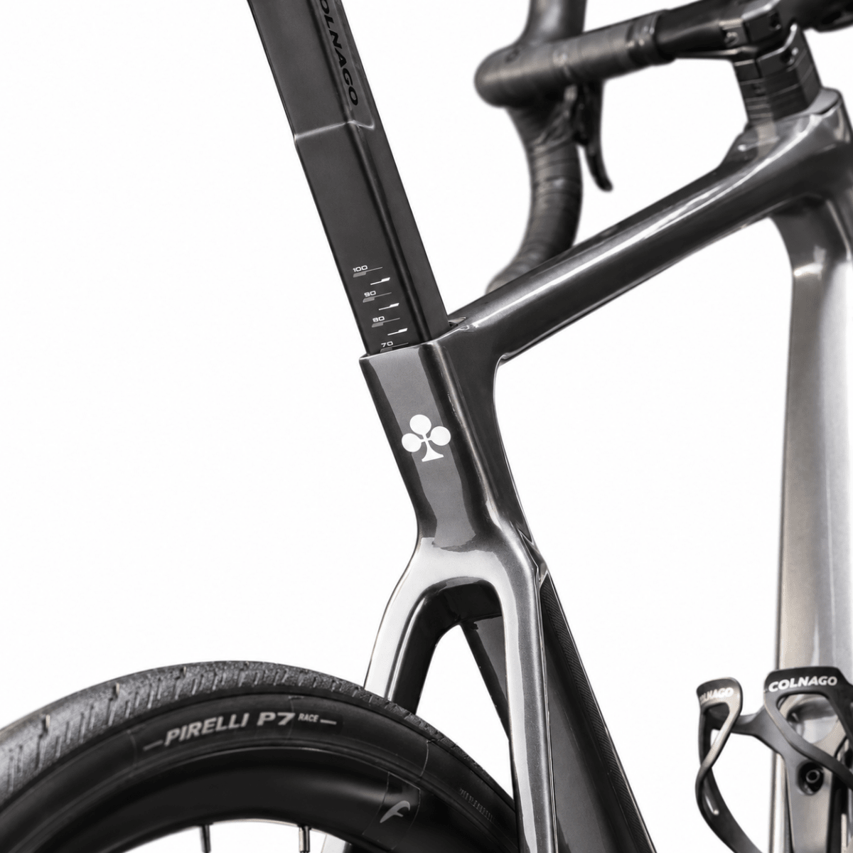 Colnago V4 Carbon Rennrad | Shimano 105 Di2 2x12-fach | Fulcrum Racing 600 | Grau - RAAAD.de