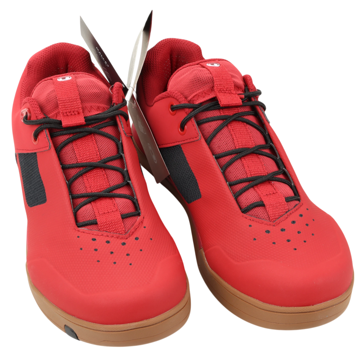 Crankbrothers Mallet Lace Fahrradschuhe Clip - In Rot/Schwarz Größe 41 - RAAAD.de