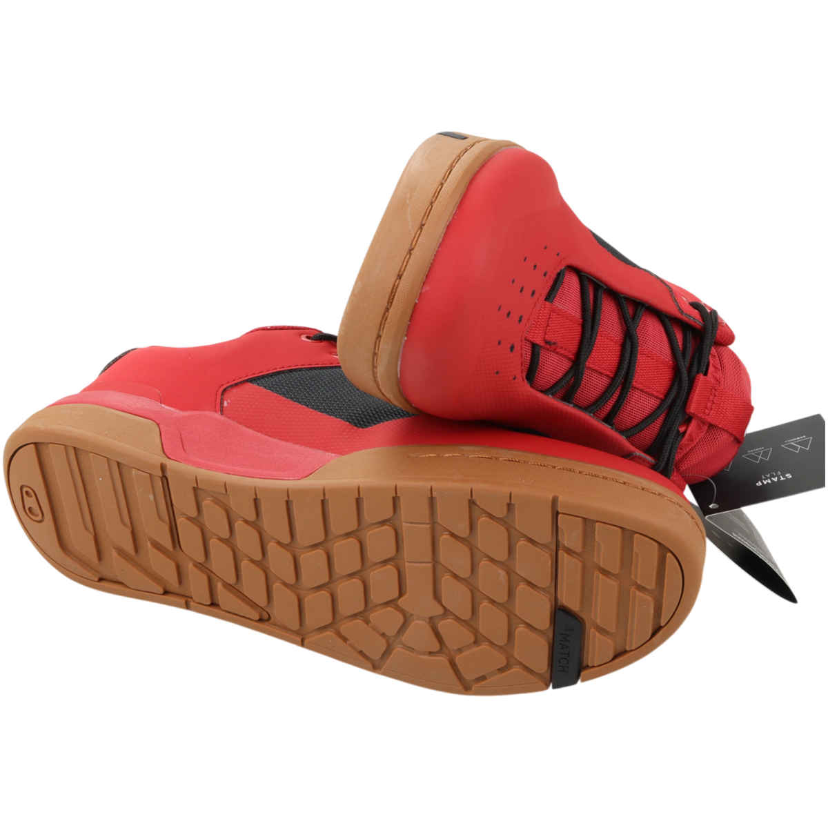 Crankbrothers Stamp Lace Flat Pedal Bike Shoes Red/Black Size 40 – RAAAD.de