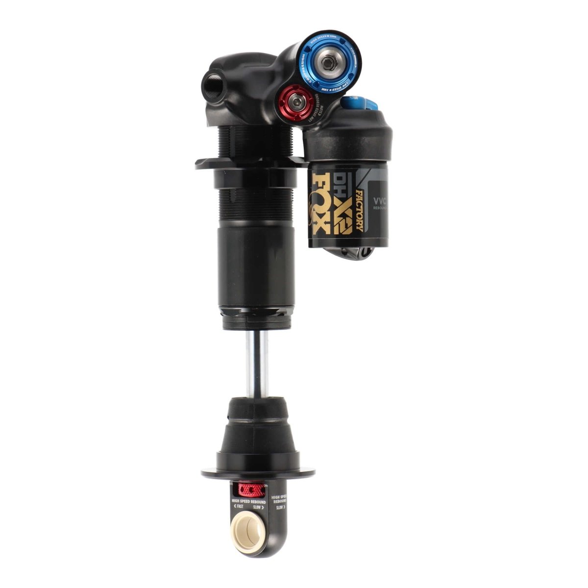 FOX DHX2 Factory Coil Dämpfer 185x50 mm | Trunnion | 2 - Pos - Adjust | Kashima | Modell 2025 - RAAAD.de