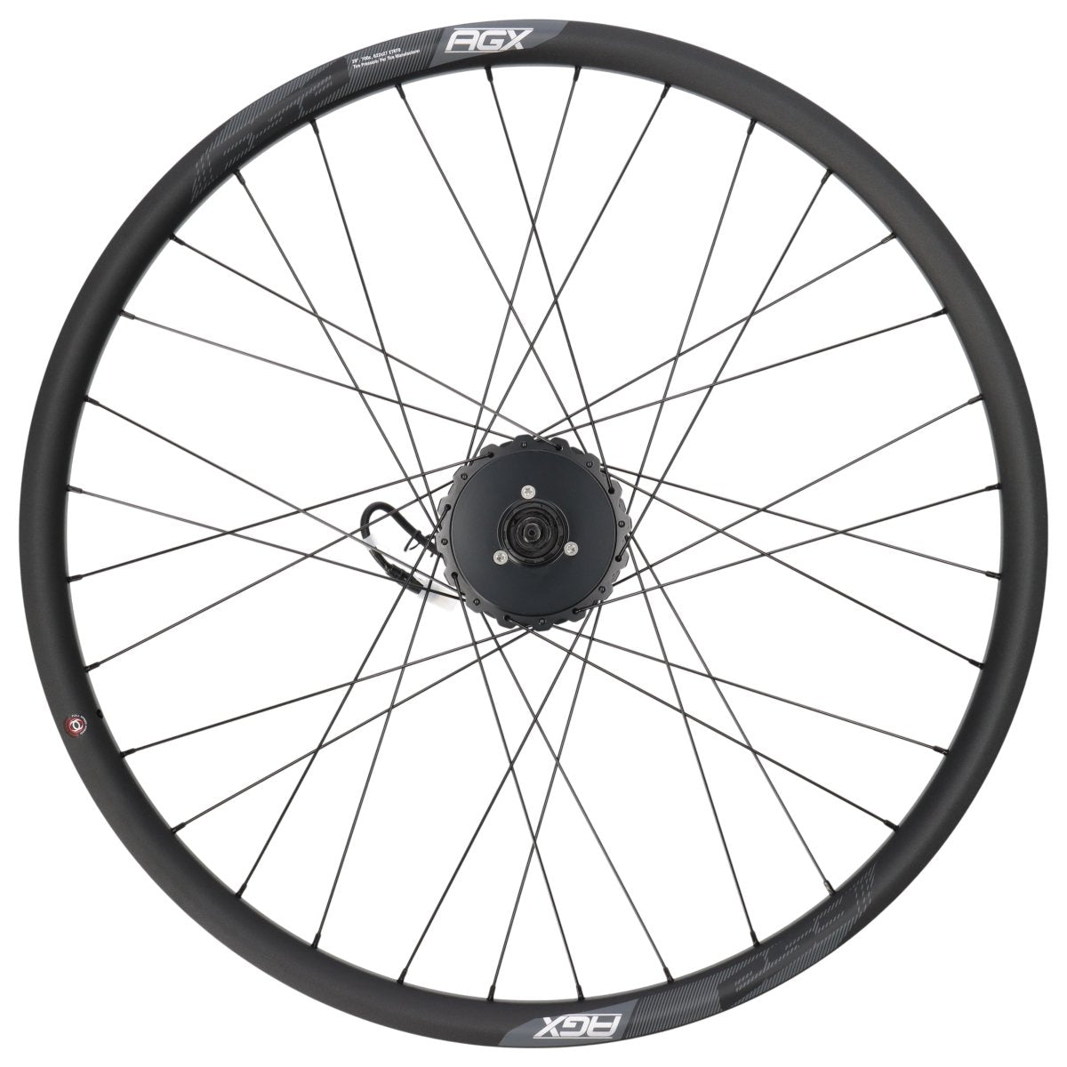 FSA AGX Alloy | 28 Zoll Laufradsatz mit Motor | Disc 6-Loch | X-Series X35-M1C-EU Hinterradantrieb - RAAAD.de