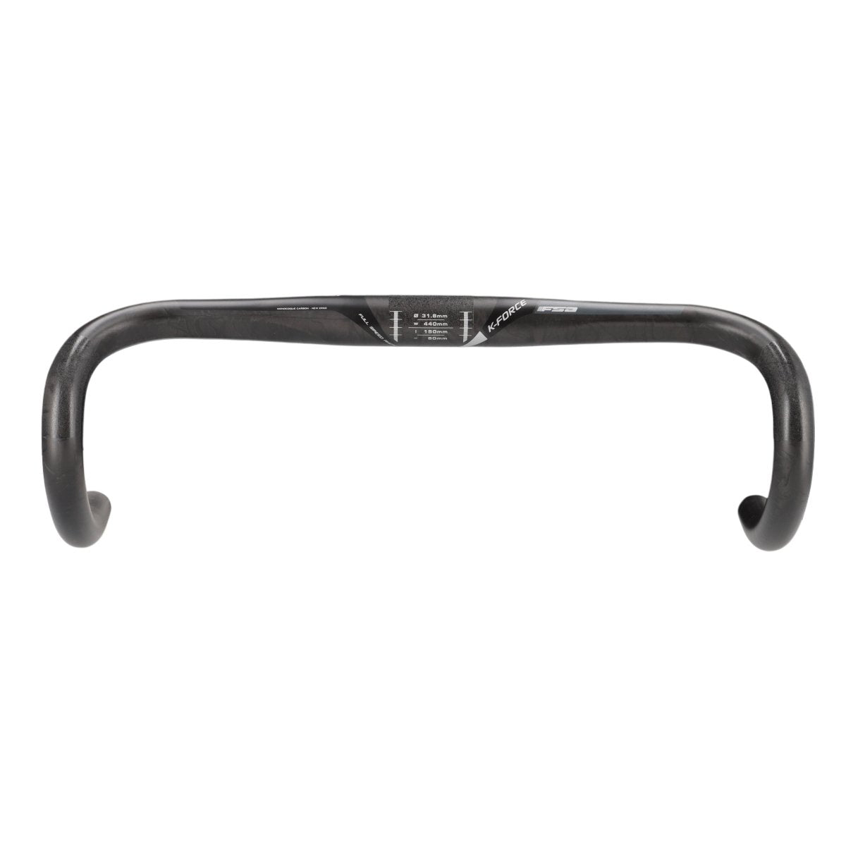 FSA K-Force Carbon Rennradlenker | 31,8 mm Klemmung | 440 mm Breite - RAAAD.de