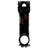 FSA SL - K Vorbau 110 mm 31.8 mm Rise 6° schwarz rot - RAAAD.de