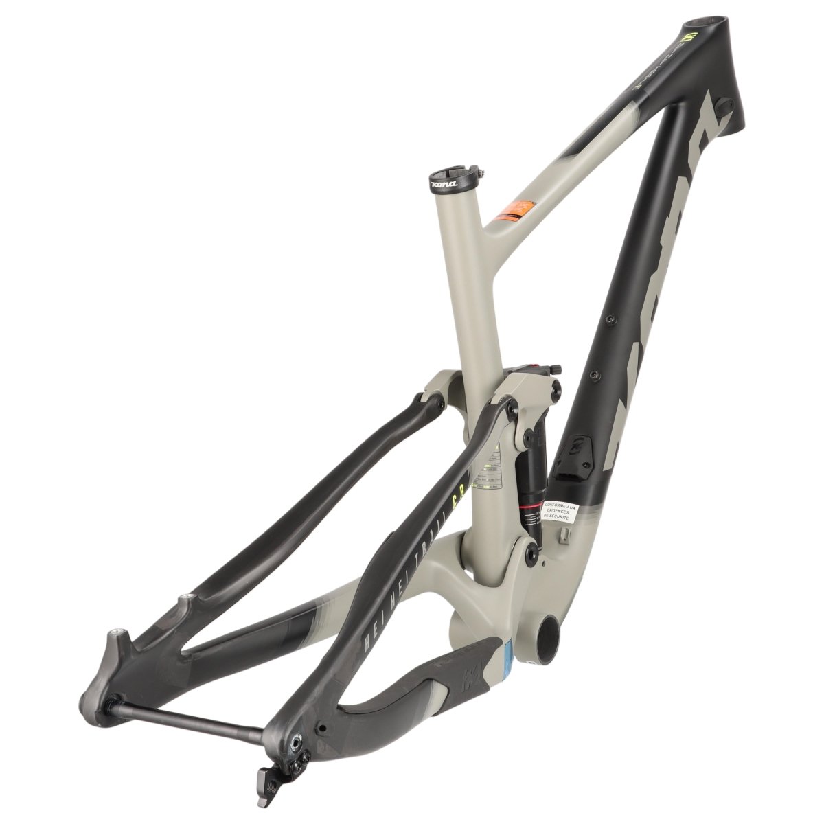 Kona Hei Hei Trail CR | Carbon Rahmenset Trail mit Dämpfer | 27,5" Boost | Größe XL - RAAAD.de