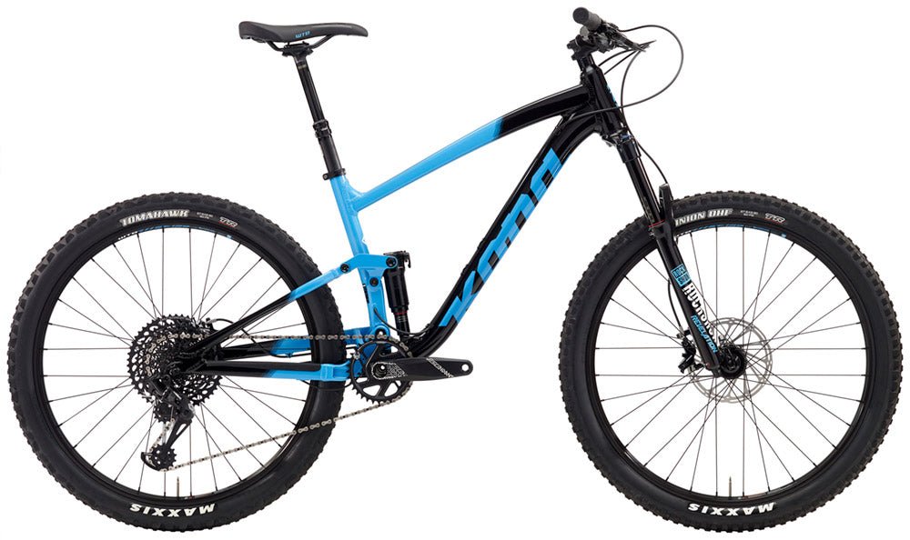 Kona Hei Hei Trail DL 27.5" Blau | Fully Trail Rahmenset | RockShox Deluxe RL | Größe XL - RAAAD.de