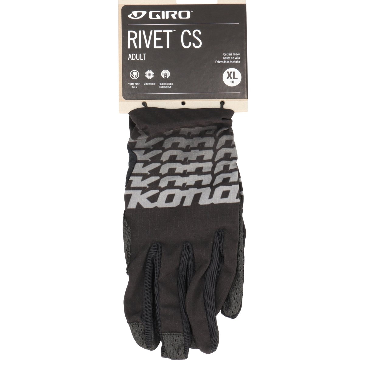 Kona Nightfall All Mountain | Cycling Gloves Unisex | schwarz - RAAAD.de