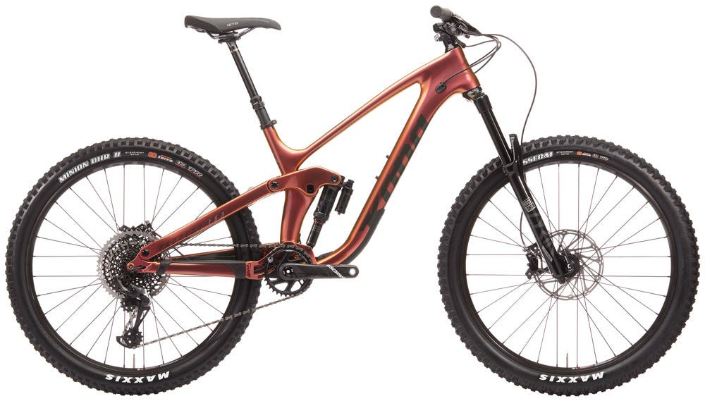 Kona Process 153 CR 27.5" Rust | Carbon Enduro Rahmenset | RockShox Super Deluxe Ultimate | Größe S - RAAAD.de