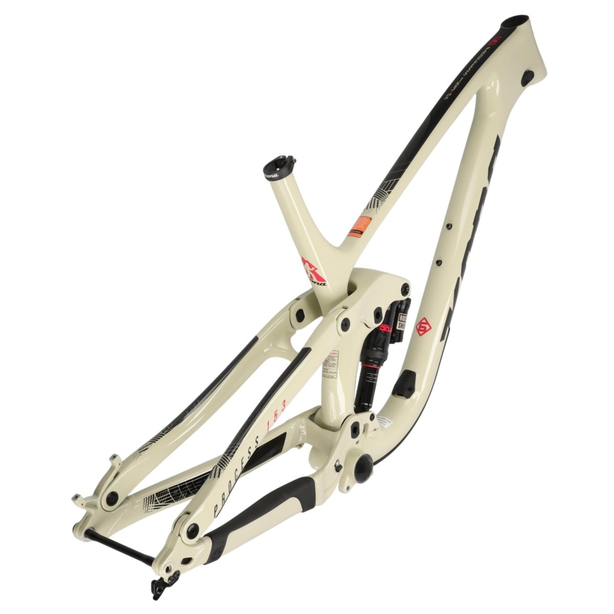 Kona Process 153 CR/DL Rahmen 29" Carbon | inkl. RockShox Dämpfer | Desert Tan | Modell 2019 | Größe XL - RAAAD.de