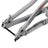 Kona Process 165 Rahmen 27,5" grau | MTB Enduro Fully 170 / 165 mm | Alu | Modell 2018 | Größe XL - RAAAD.de
