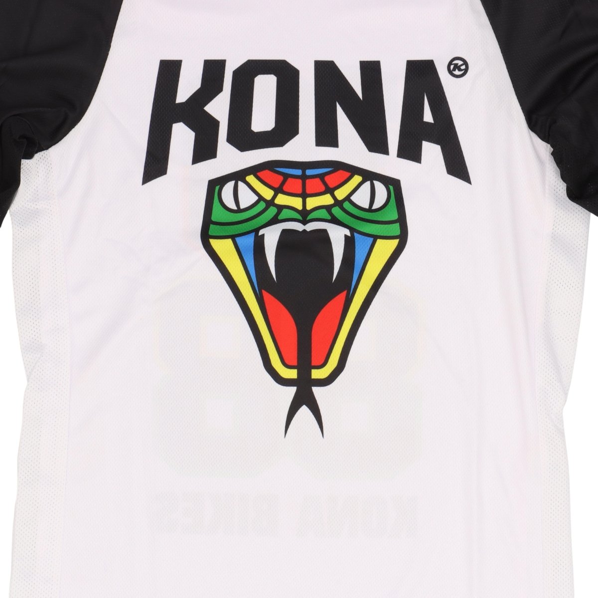 Kona Rainbow Snake | Jersey langarm | weiß - schwarz - RAAAD.de