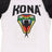 Kona Rainbow Snake | Jersey langarm | weiß - schwarz - RAAAD.de