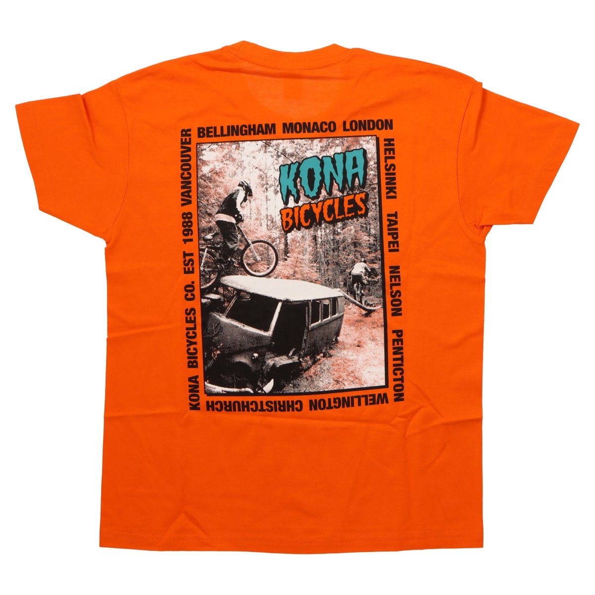 Kona | Shirt kurzarm | orange | Größe XS - RAAAD.de