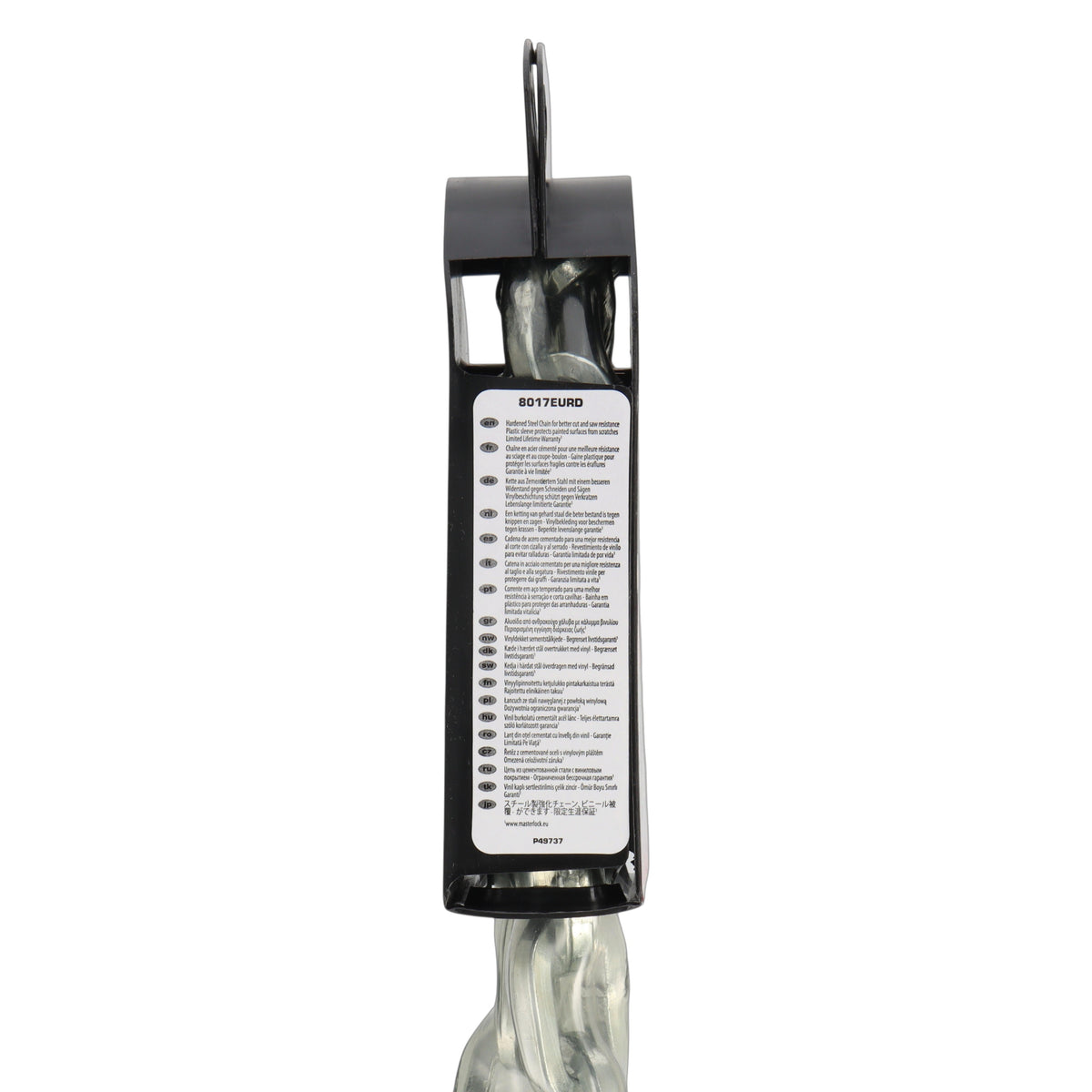 Master Lock 8017 Stahlkette | 8 mm x 1500 mm | Vinylbeschichtet | Sicherheitsklasse 8 - RAAAD.com