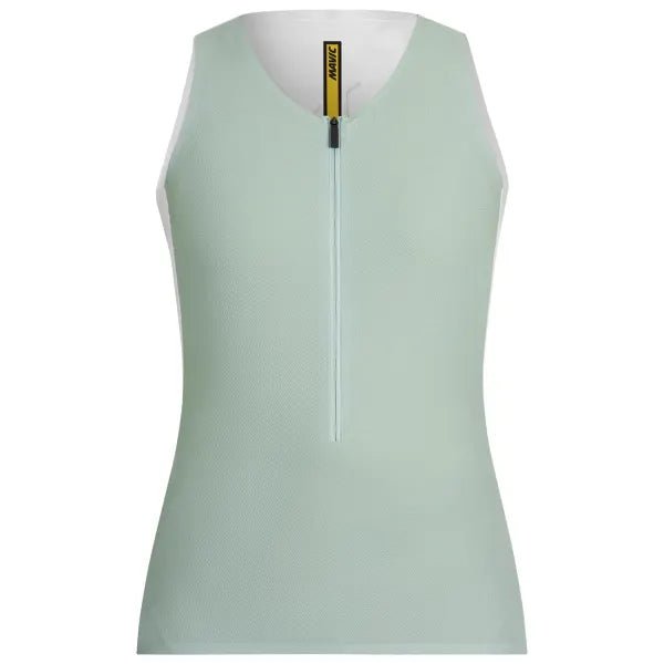 Mavic Aksium Tank Top Women | ärmelloses Fahrradtrikot | Damen | Mint/Carbon | Sommer | leicht & atmungsaktiv - RAAAD.de