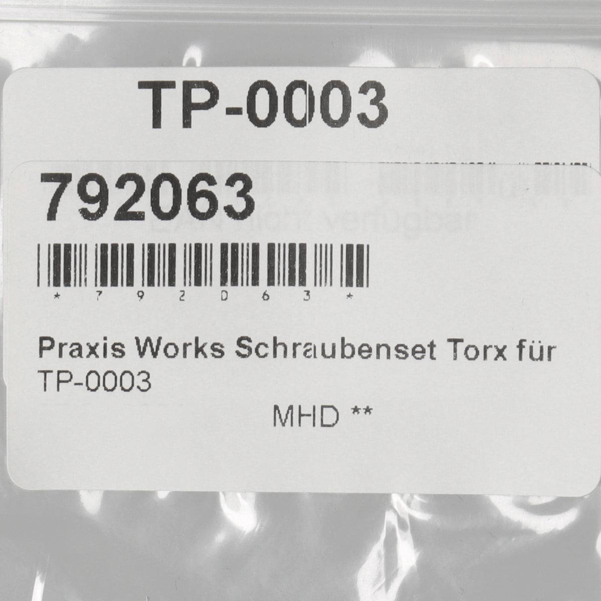 Praxis Direct Mount Torx Schraubenset | 3x T25 | für Spider / Kettenblatt | TP-0003 - RAAAD.com