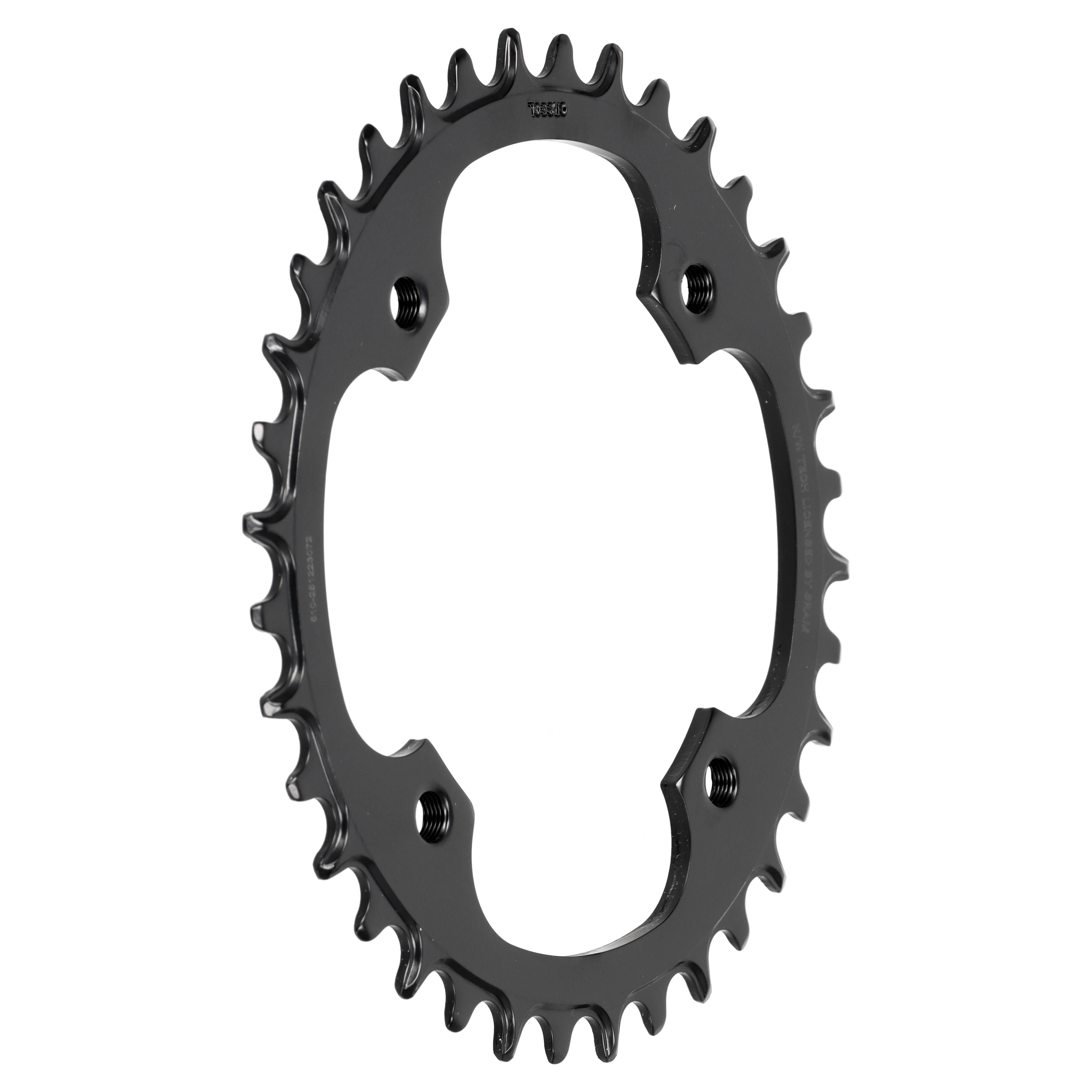 Praxis E-Ring Steel Narrow Wide Kettenblatt | 36 Zähne | 10-/11-/12-fach | 4-Loch 104 mm | M8 - RAAAD.com