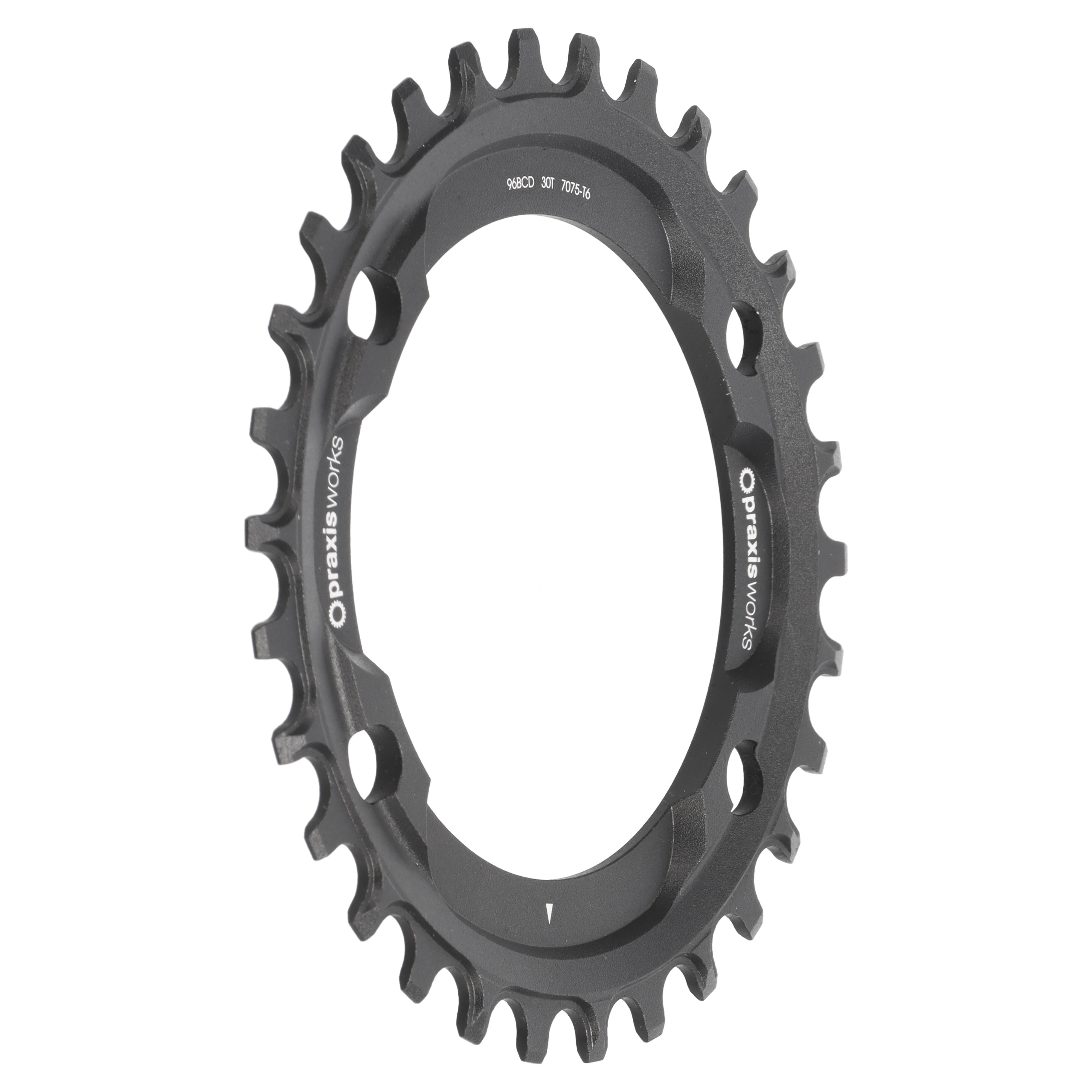 Praxis MTB Narrow Wide Kettenblatt | 30 Zähne | 10-/11-fach | 4-Loch 96 mm | für Shimano XT M8000 / SLX M7000 - RAAAD.com
