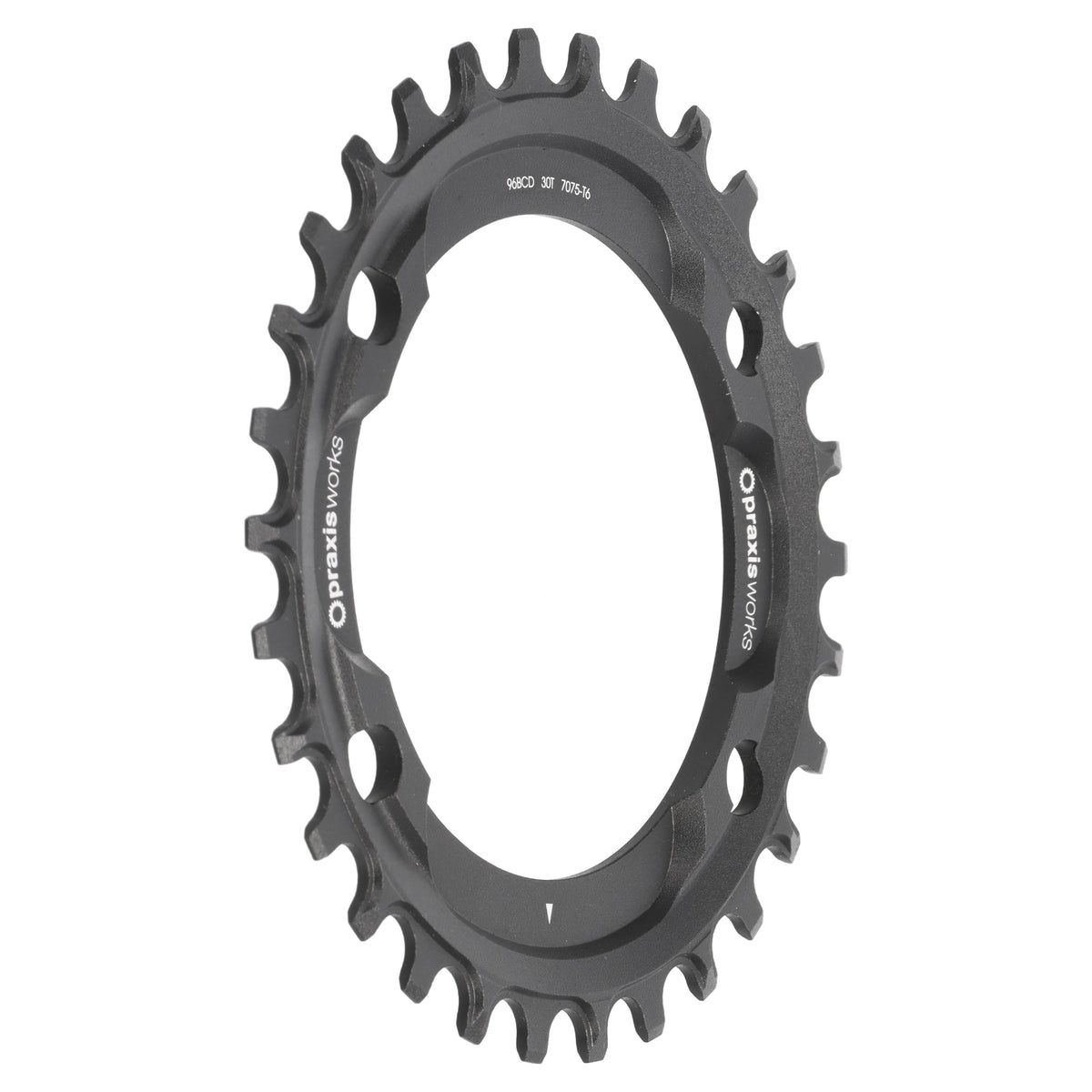 Praxis MTB Narrow Wide Kettenblatt | 30 Zähne | 10-/11-fach | 4-Loch 96 mm | für Shimano XT M8000 / SLX M7000 - RAAAD.com