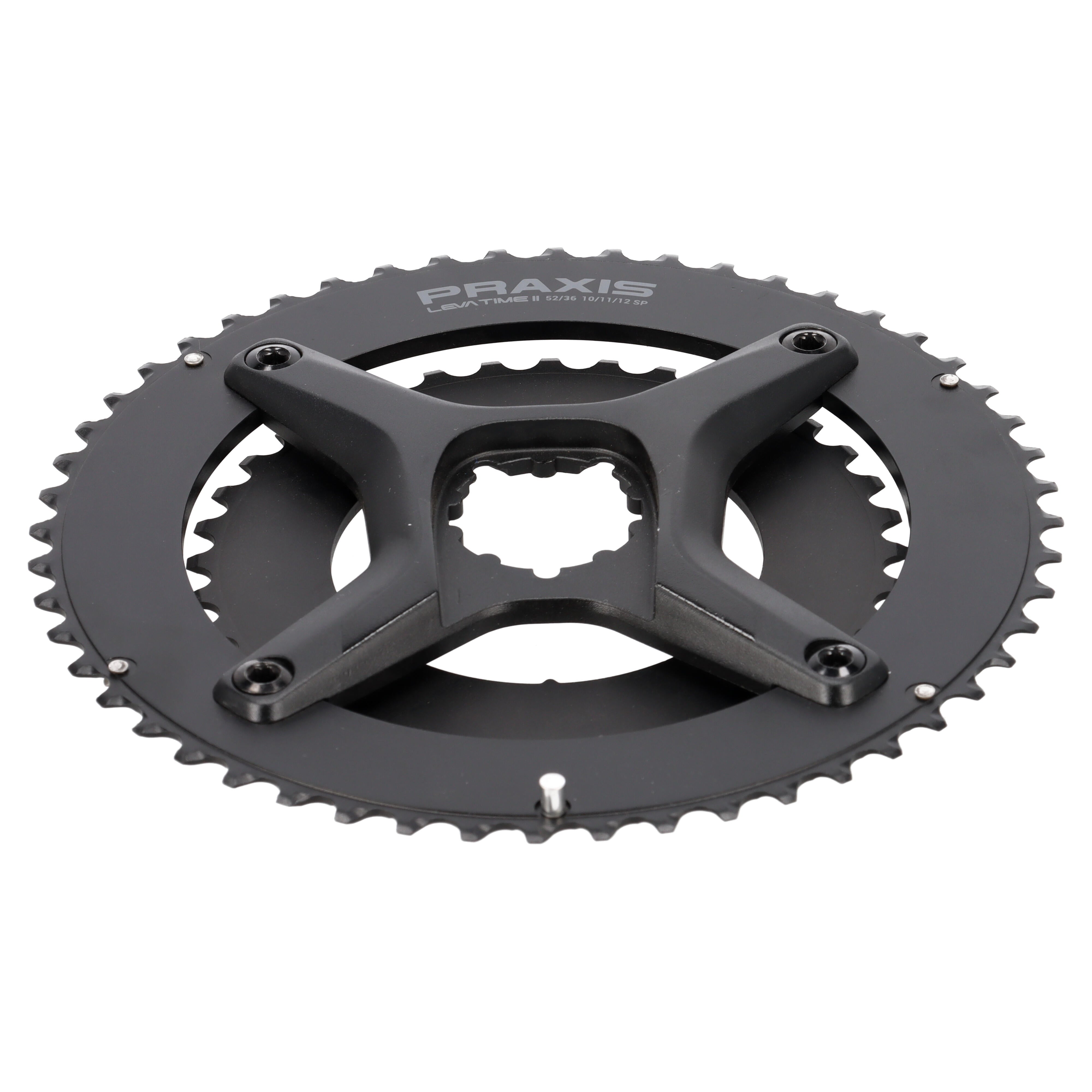 Praxis X-Rings LevaTime II Kettenblattset | 52/36 Zähne | 10-/11-/12-fach | Direct Mount - RAAAD.com