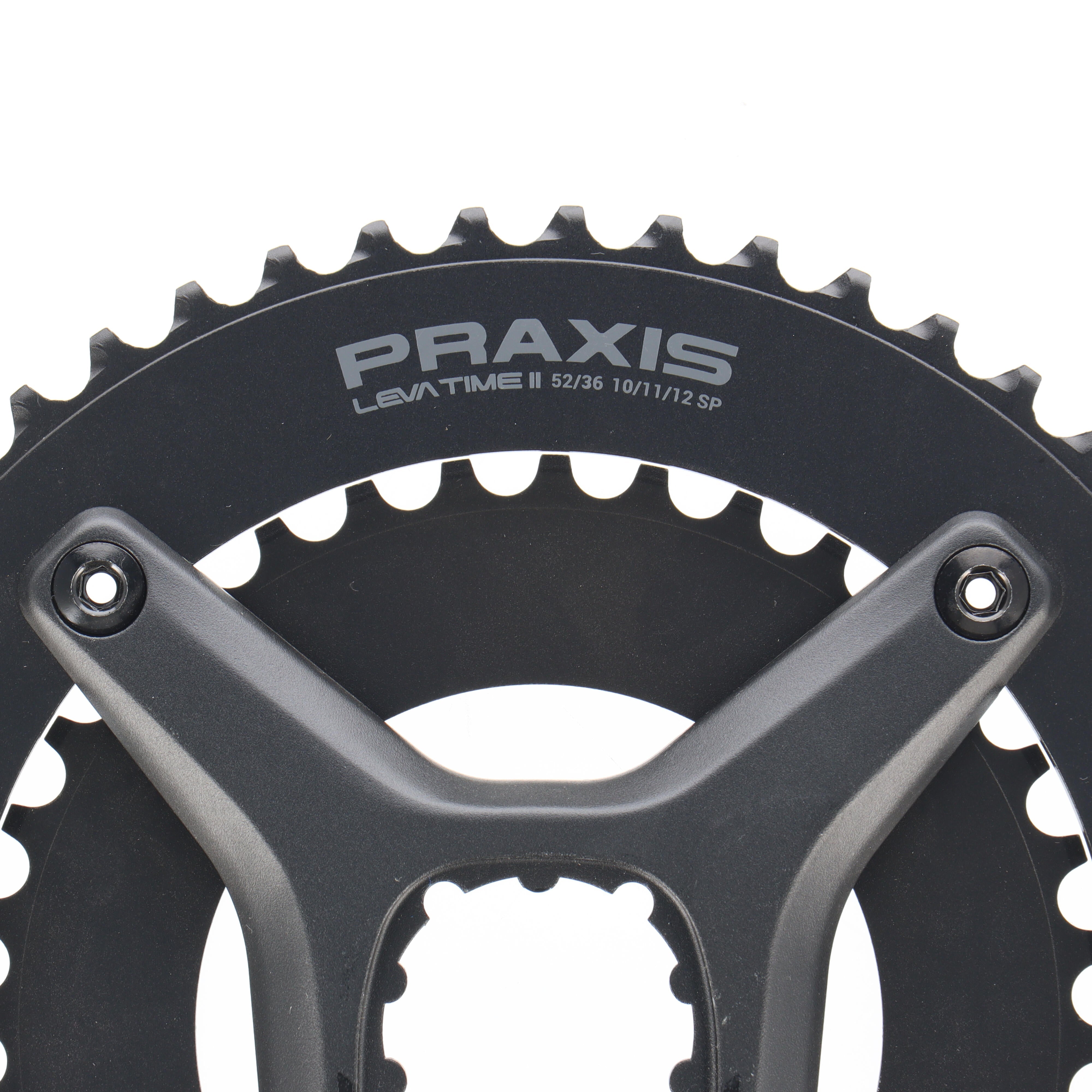 Praxis X-Rings LevaTime II Kettenblattset | 52/36 Zähne | 10-/11-/12-fach | Direct Mount - RAAAD.com