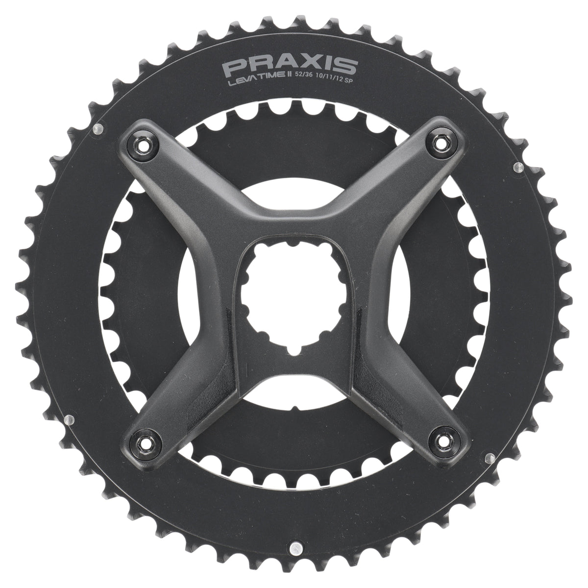 Praxis X-Rings LevaTime II Kettenblattset | 52/36 Zähne | 10-/11-/12-fach | Direct Mount - RAAAD.com
